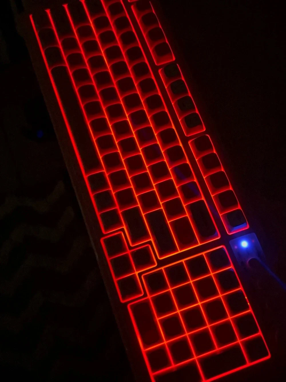 Brand new AULA S99 wireless keyboard - Pink, creamy sound, RGB backlight, nob
